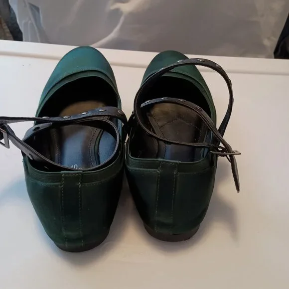 charles by Charles David Womens Vintage Wrap Satin Flats - Picture 4 of 5